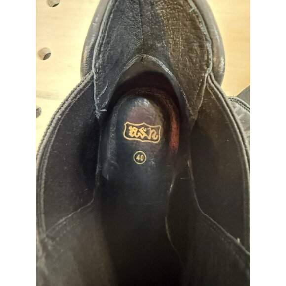 Ash Women's Size 40 Black Suede Leather Platform Chunky Boots US 9-9.5 - Picture 12 of 14